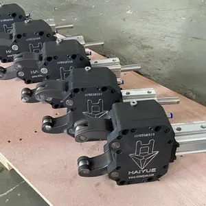 海跃HY轻型中心架,适合传动轴等细轴加工,可定制液压或气动