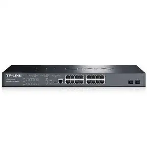 TP-LINK TL-SG3218PE 16口全千兆网管POE供电交换机带2光口