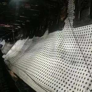煤矿井下用防护网,矿山设备,搬家撤面,巷道支护,新材料,高分子材料