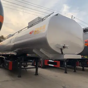 【工厂定制】普货内滚塑罐车, 钢衬塑液压油罐车制造厂家