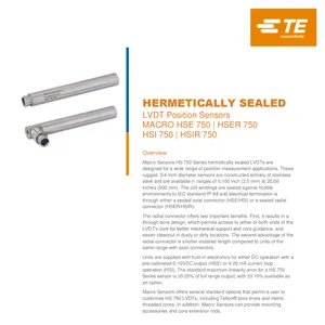 ��Ӧ����Macro HSE 750 /HSER 750/ HSE 750 /HSIR750 LVDT