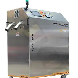 深圳市科洁干冰设备FOKIT100型16mm清洗保鲜快递专用