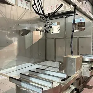 广东实惠智能喷漆机器人生产线方案,自学习喷涂机器人