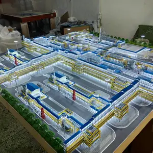天然气处理流程沙盘制作 北京沙盘模型定做公司