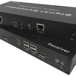 IPDD2A-120U(AS)-(2P)(双屏DP+双向音频+USB2.0+RS232 KVM延长120米)