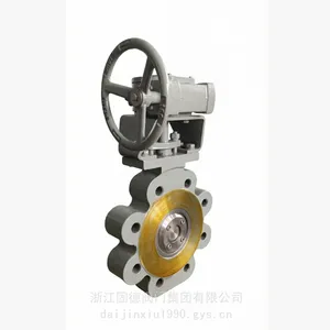 不锈钢美标 凸耳蝶阀 LTD373H -160LB 多孔螺纹 硬密封
