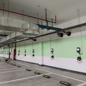 低成本商用建站选公牛 7KW 共享充电桩免年费云端后台实时查看收益