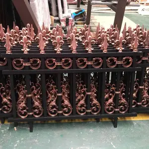 遵义锌钢围栏市政栏杆铝艺大门桥梁栏杆市铁艺栏公路隔离栏交通栏杆高速公路波形护栏厂