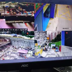 成都建筑工地球形摄像头远程视频监控系统