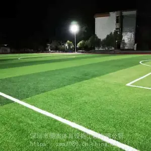 人造草坪足球场环保填充颗粒校园足球场草地材料供应施工价格