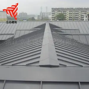 自建房别墅屋面 0.9mm厚25-430铝镁锰合金板 厂家设计生产