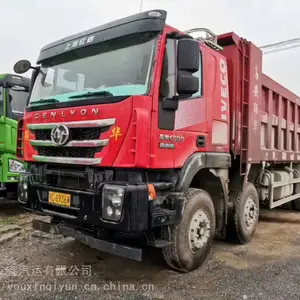 红岩杰狮重型自卸车_前四后八德龙自卸车_自卸车批发