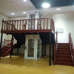 四层曵引式升降平台 小型液压升降机 别墅升降机