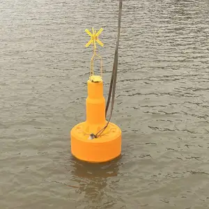 河道禁航警示标识浮标 近海施工水域船只警戒航标 HB1200型塑料浮鼓