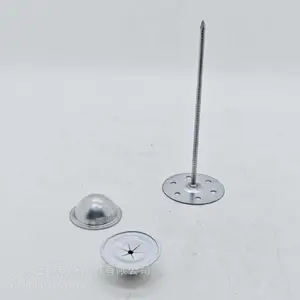 船用镀锌粘钉 圆形网孔底座自粘保温钉 长度可定制