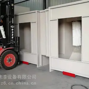 山东天成静电喷涂流水线喷粉室