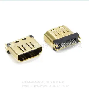 ��Ӧ����HDMI A -TYPE����ĸͷ��PCB��������DIP�а庸�߶ƽ����