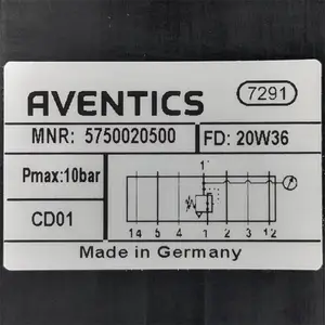 AVENTICS安沃驰 压力调节器 5750020500