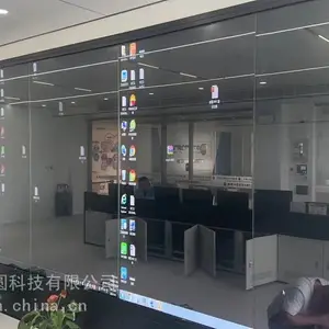 湖北前维护、多系统触控拼接屏红外触摸框 小间距LED显示屏触摸框融创方圆