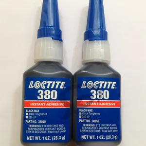 乐泰Loctite 380橡胶增韧型瞬干胶 适用于多基材粘接