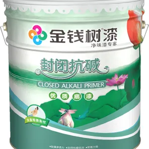 工程墙面抗碱防霉乳胶漆装修油漆厂家直销广东环保涂料底漆金钱树水漆