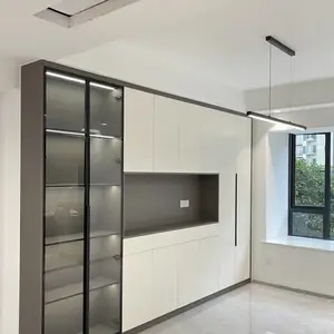 本地全屋定制衣柜家用卧室推拉门移门定制北欧现代组合衣橱柜木质