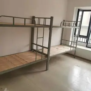 供应员工高低床工地上下铺学校宿舍上下铺双层铁床