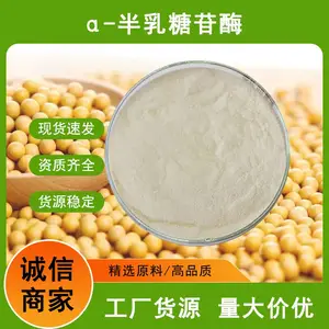 α-半乳糖苷酶厂家 食品级酶制剂 面包烘焙用 白色粉末