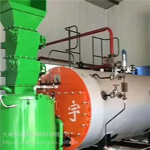 生物质木片燃烧机满洲里安装案例 铭越品牌