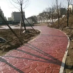 压花地坪多少钱一平方？压花地坪材料_模具_施工费用