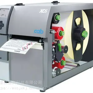 CAB����XC6�����ӡ�� ˫ɫϴˮ�� ����162mm˫��ӡͷ��ǩ�� ����ά���ۺ����