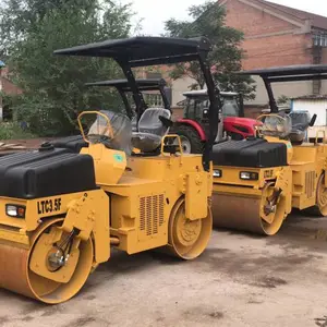 洛阳路通3.5吨双钢轮震动压路机 LTC3.5F压路机及其原车配件