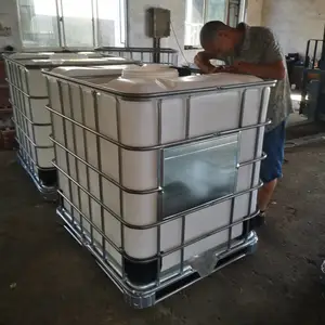 1.5吨/t方形塑料吨桶化工桶运输柴油桶大容量IBC包装桶1500L