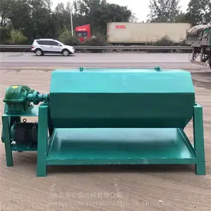 铁件翻新除锈研磨机南京配件厂用 六角滚筒除锈机