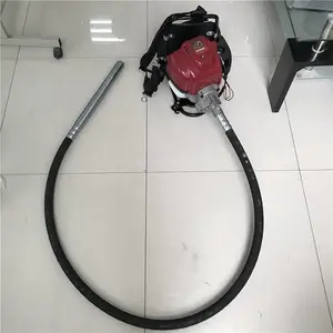 汽油混凝土振动器 背负式插入式水泥振捣棒 小型高速提浆
