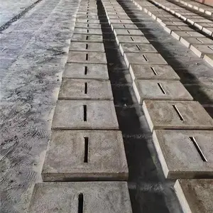 华亿建材 操场水沟水泥盖板 预制钢筋雨水篦子 源头厂家