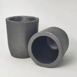 各种金属合金熔炼用石墨坩埚 多型号高纯碳化硅石墨坩埚