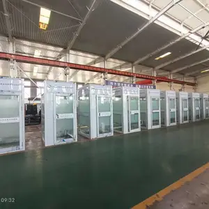 银行防护舱ATM取款机防护罩室内外移动封闭邮政吸烟亭银亭防护罩
