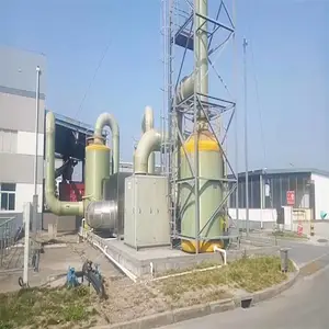 玻璃钢脱硫塔原理,玻璃钢喷淋脱硫塔厂家
