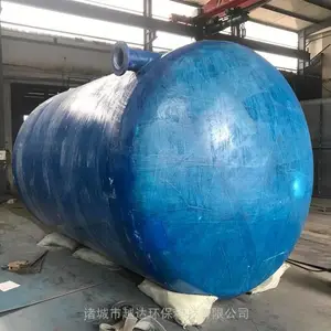 地埋式污水处理玻璃钢化粪池 农村旱厕改造用缠绕式蓄水消防罐