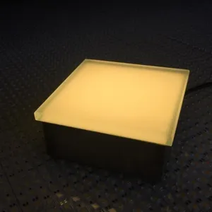 德珂LED地砖灯 DC24V 12W 工程款 小功率LED光源 生产定制 高光效 外观精美 性价比高 节能环保 寿命长