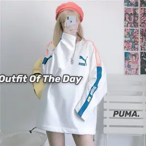 PUMA彪马秋季INS潮牌货源oversize串标卫衣批发
