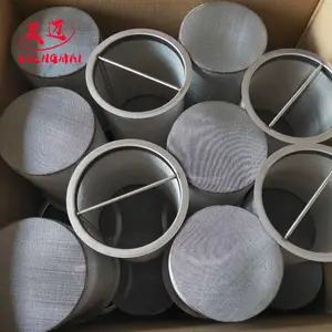 不锈钢过滤网筒 提篮过滤网圆筒 柴油机油过滤网筒定制
