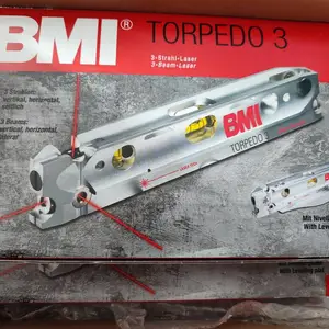 德国BMI电子激光水平仪TORPEDO 3数字角度测量工具伸缩尺测量轮