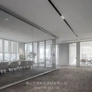 珠海全景12mm单玻隔断通透定制