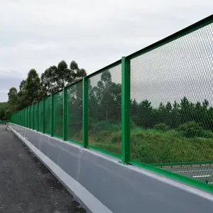 桥梁防抛网厂家 桥梁防落网 桥面双边防护网 高速公路桥梁隔离网