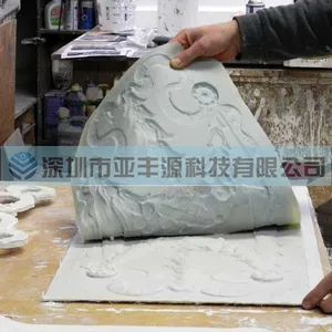 装潢家具工艺品硅胶紫铜浮雕工艺品用模具硅胶