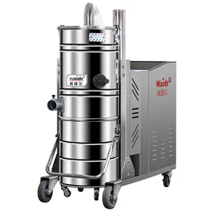 山东西安江苏 吸尘器大型工业 铁屑 粉尘吸尘器 WX100 75 威德尔大功率 水泥厂用吸尘器