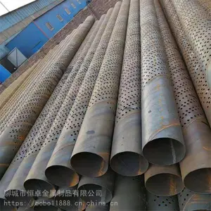 深圳护壁管325mm 打井滤水管 钢花管800井壁管