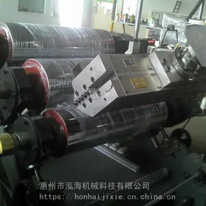 KLJP100/55/55-1000 PS微发泡三层共挤板材生产线